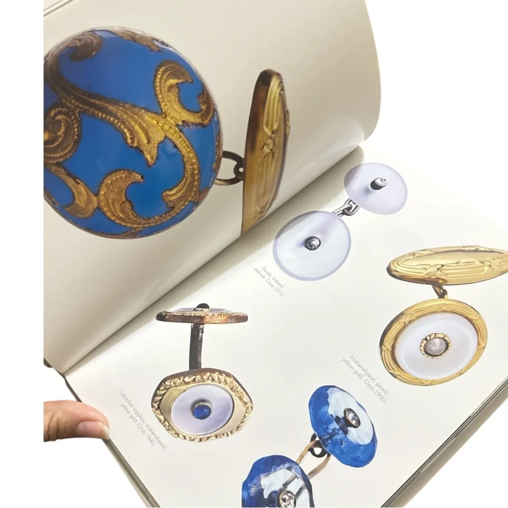 Assouline Cuff Links Book Forward by Karl Lagerfeld, Bertrand Pizzin Circa 2002